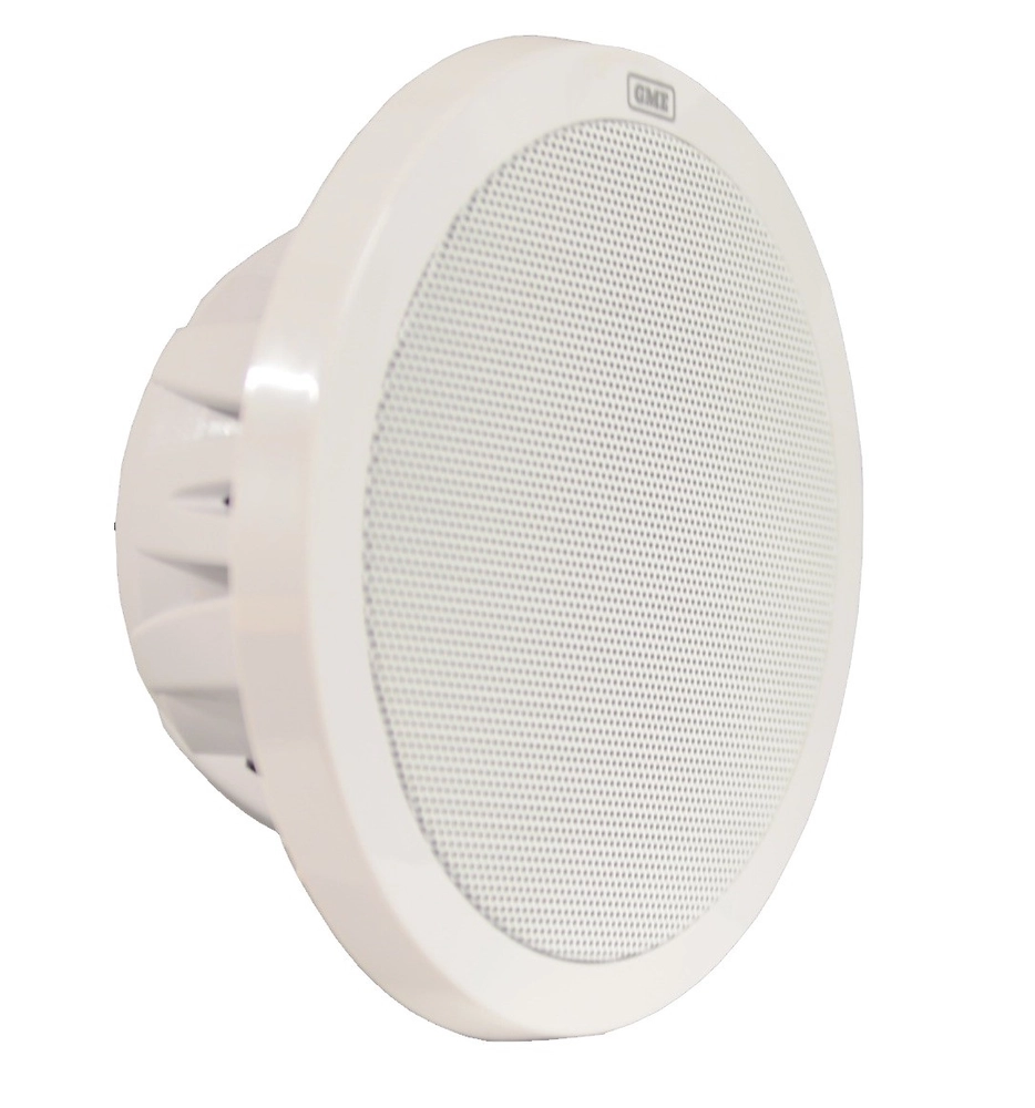 GME GS520 Flush Mount Marine Speakers 6in 110W White Qty 2 GME GS520 Flush Mount Marine Speakers 6in 110W White Qty 2