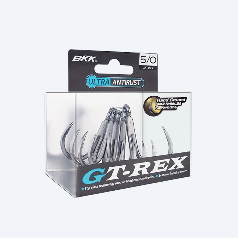 BKK GT Rex Barbed Treble Hooks