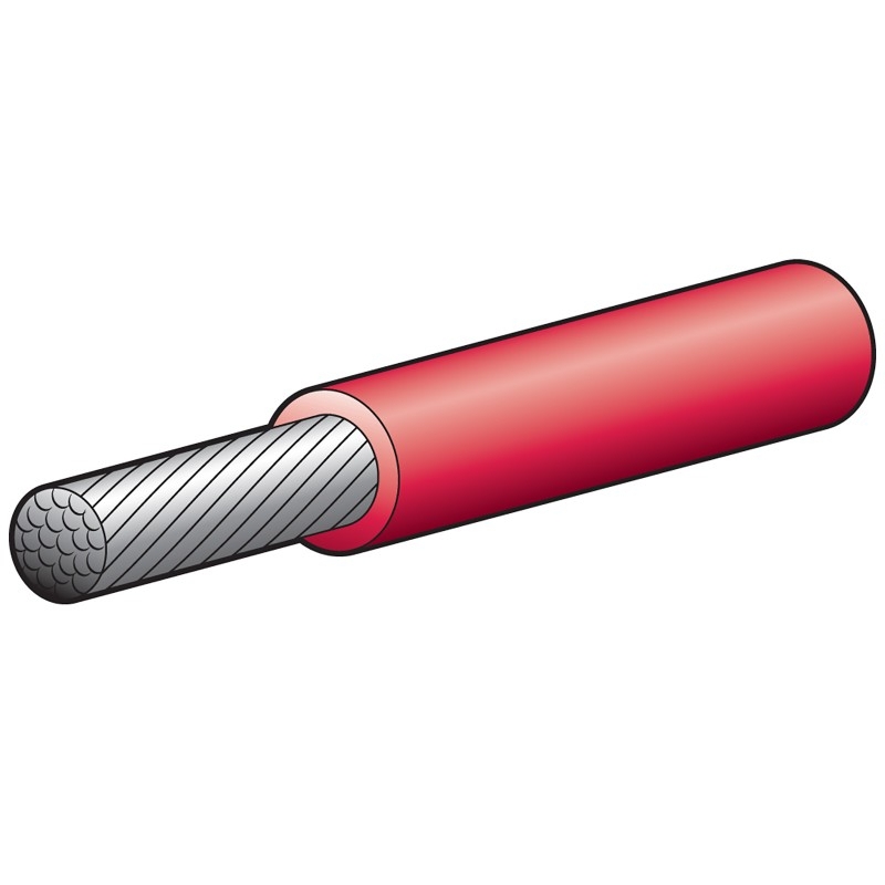 NARVA 100A 8 B&S Single Core Battery Cable 30m Red