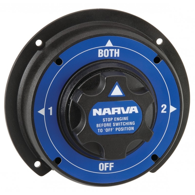 NARVA 4-Positions Heavy Duty Rotary Style Battery Master Switch