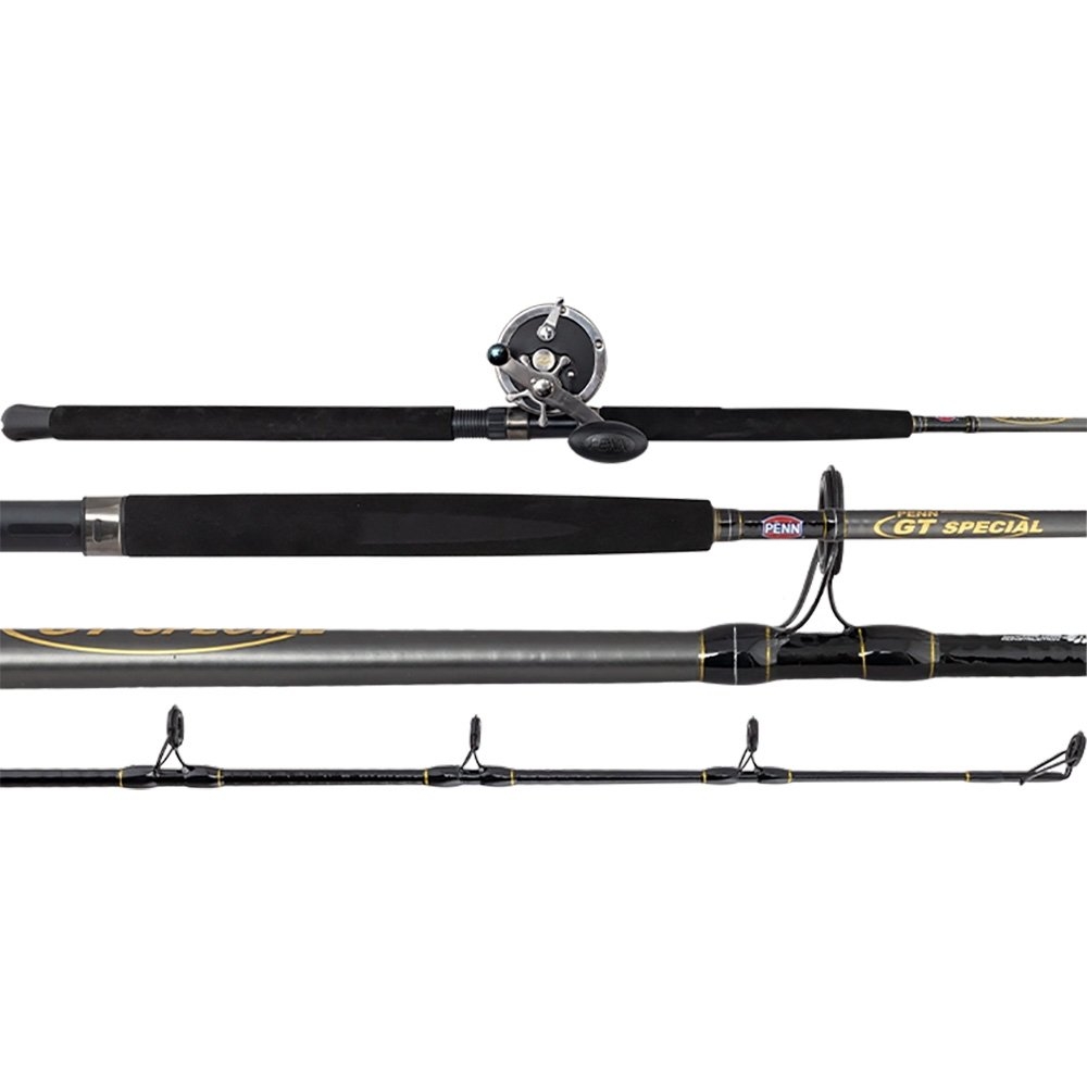 PENN GT340 Level Wind Star Drag Overhead Combo 5ft 6in 15-24kg 1pc