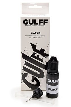 Gulff Black Fly Tying UV Resin 15ml