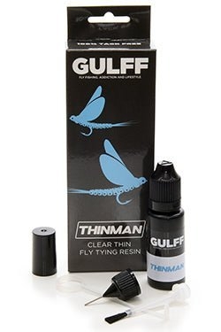 Gulff Thinman Fly Tying Clear UV Resin 15ml Clear