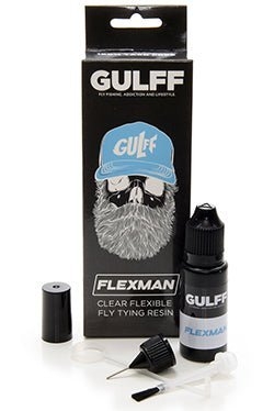 Gulff Flexman Fly Tying Clear UV Resin 15ml Clear