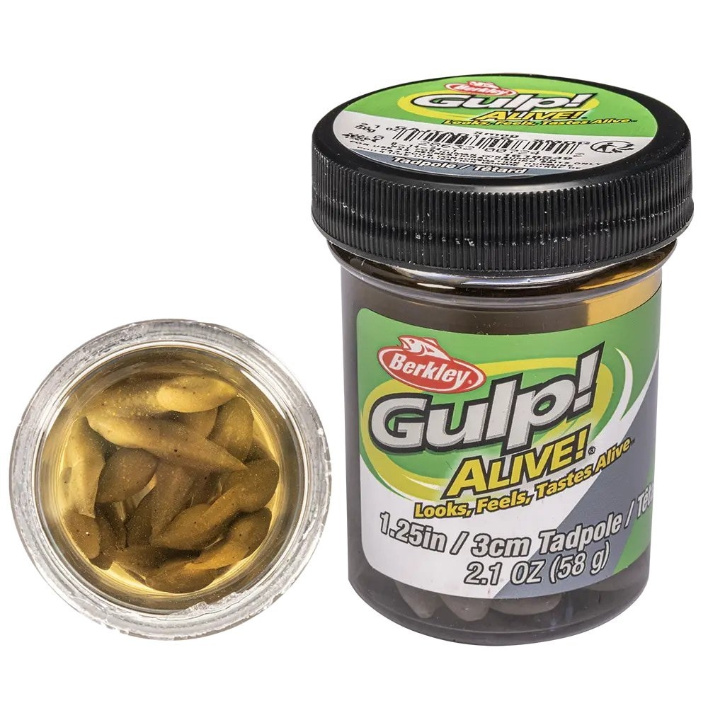 Berkley Gulp Alive Tadpole Soft Bait 3cm Smog