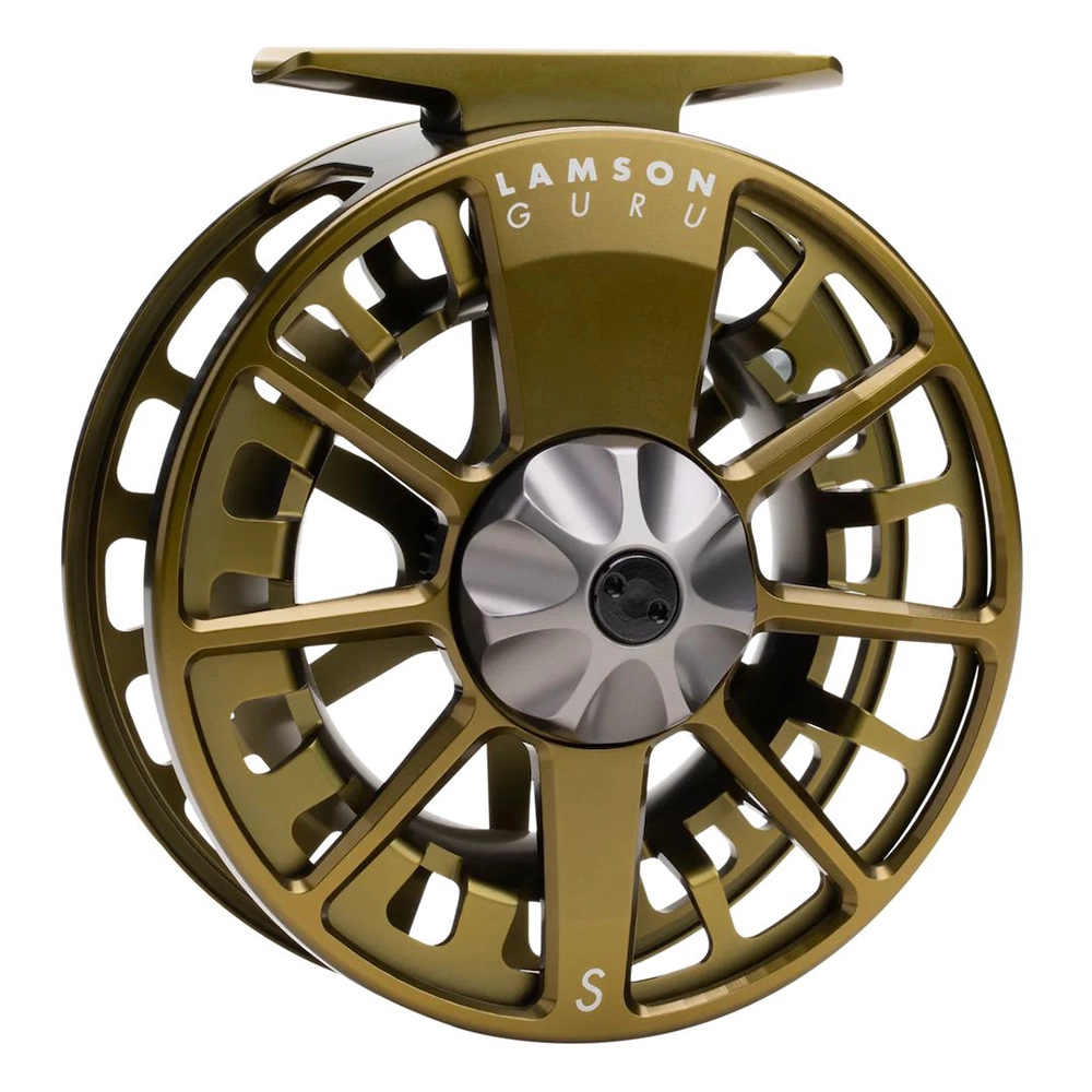Lamson Guru S #5+ Fly Reel Olive Lamson Guru S #5+ Fly Reel Olive