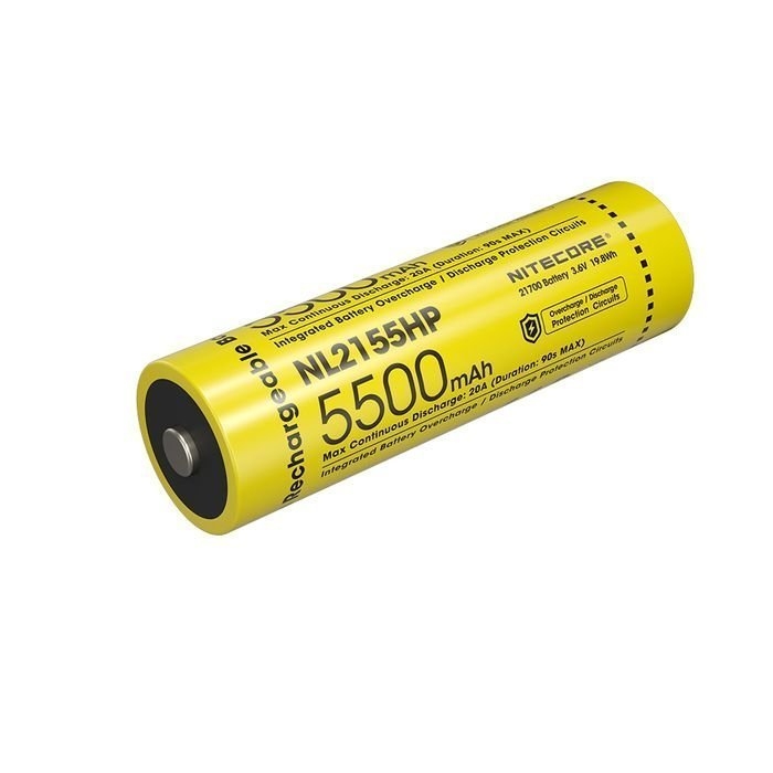 NITECORE 21700 Rechargeable Li-ion Battery 5500mAh