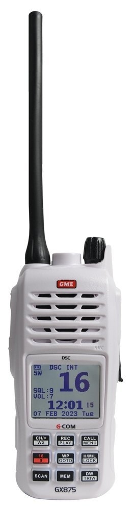 GME GX875 Marine VHF-DSC Handheld Radio 5W