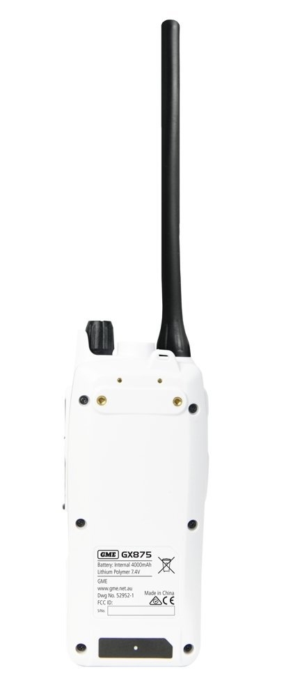 GME GX875 Marine VHF-DSC Handheld Radio 5W
