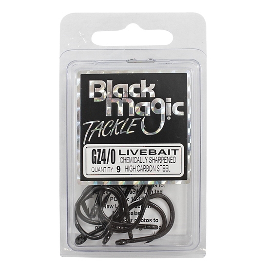 Black Magic GZ Live Bait Hook Economy Pack