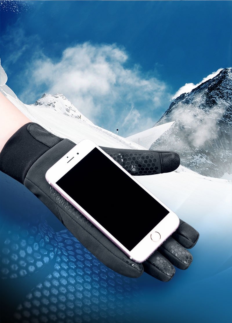 Naturehike Anti-Slip Fleece Gloves Medium