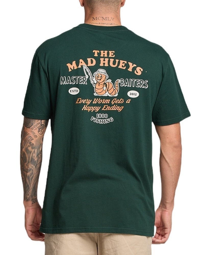 The Mad Hueys Happy Worm T-Shirt