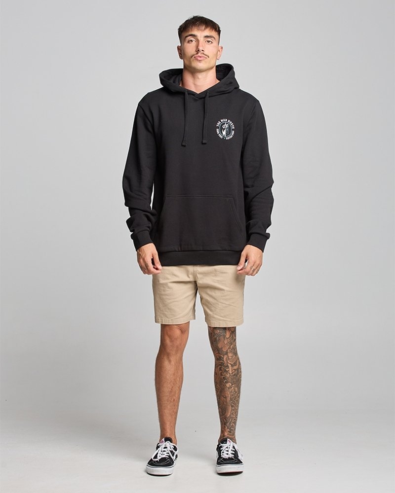 The Mad Hueys Skewered Shark Pullover Fleece Hoodie