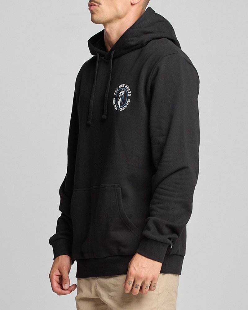 The Mad Hueys Skewered Shark Pullover Fleece Hoodie