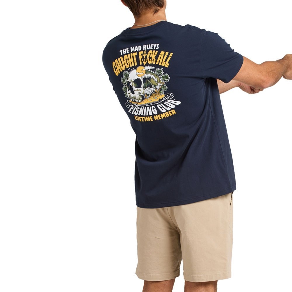 The Mad Hueys Caught Fk All Mens T-Shirt