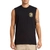 The Mad Hueys Caught Fk All Mens Muscle Shirt Black S