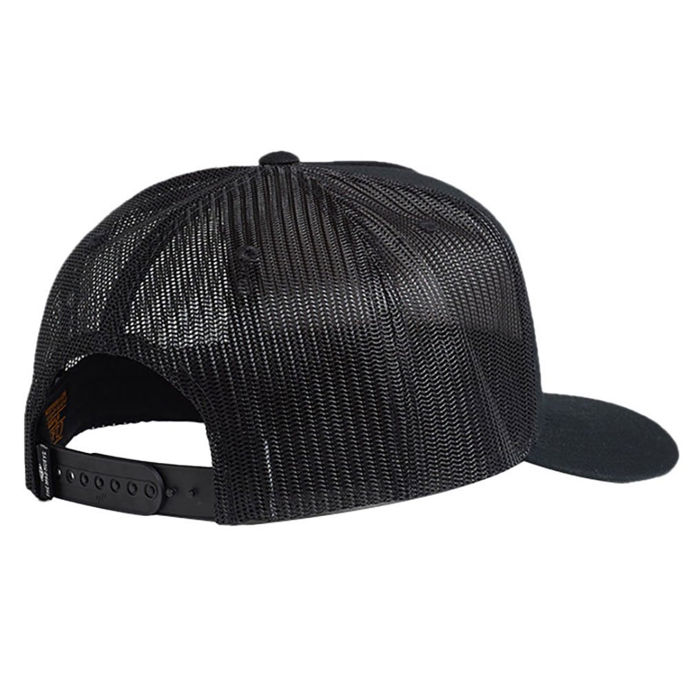 The Mad Hueys Fk Off Im Fishing Twill Trucker Cap Black