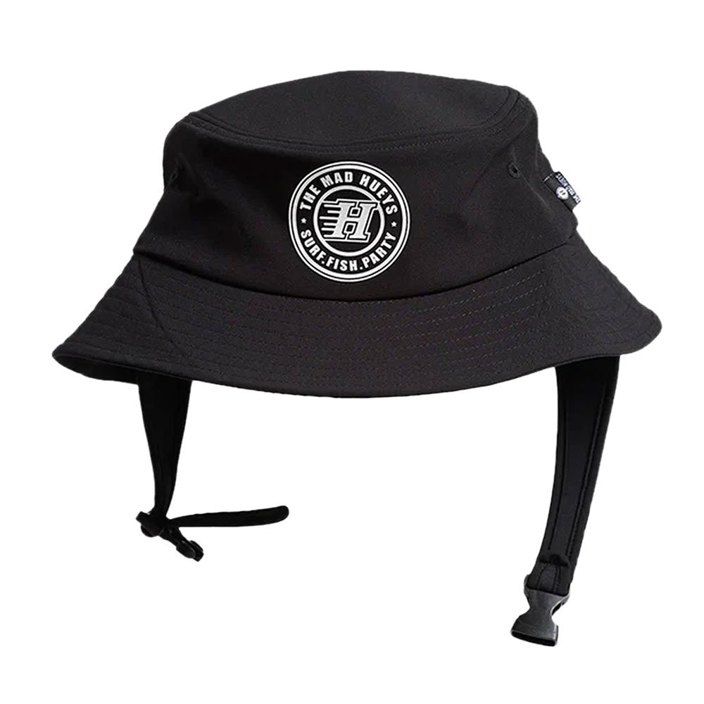 The Mad Hueys H-Series Surf Bucket Hat Black