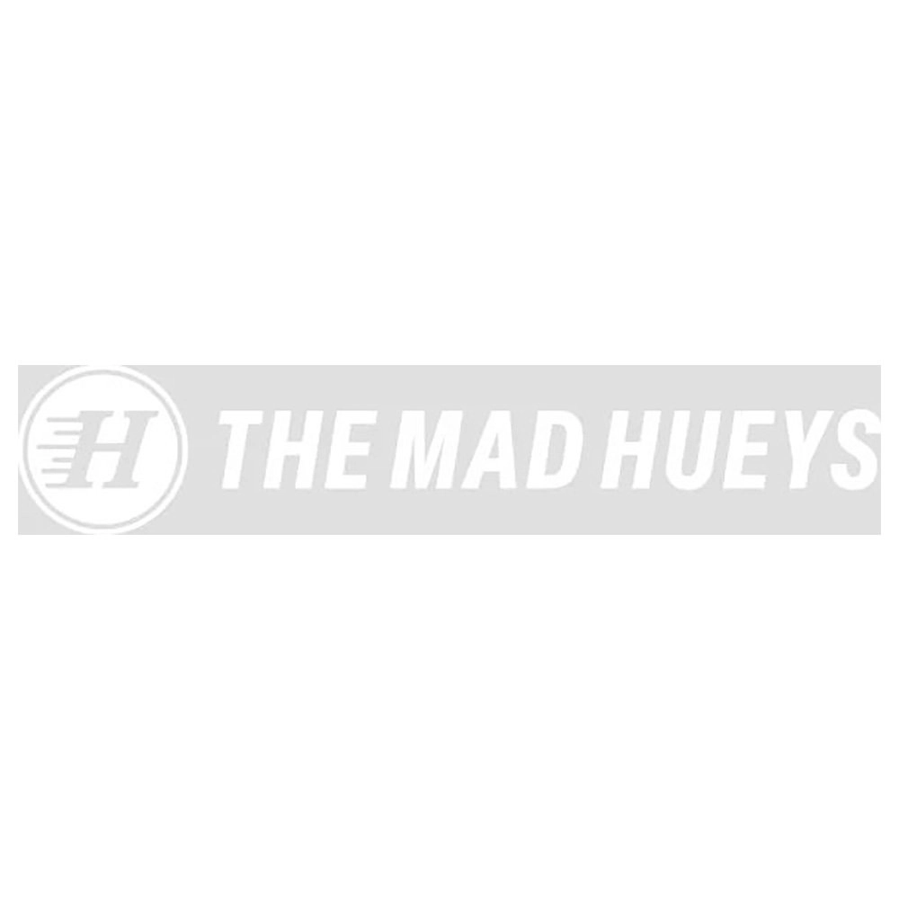 The Mad Hueys Premium Vinyl Boat Sticker White The Mad Hueys Premium Vinyl Boat Sticker White