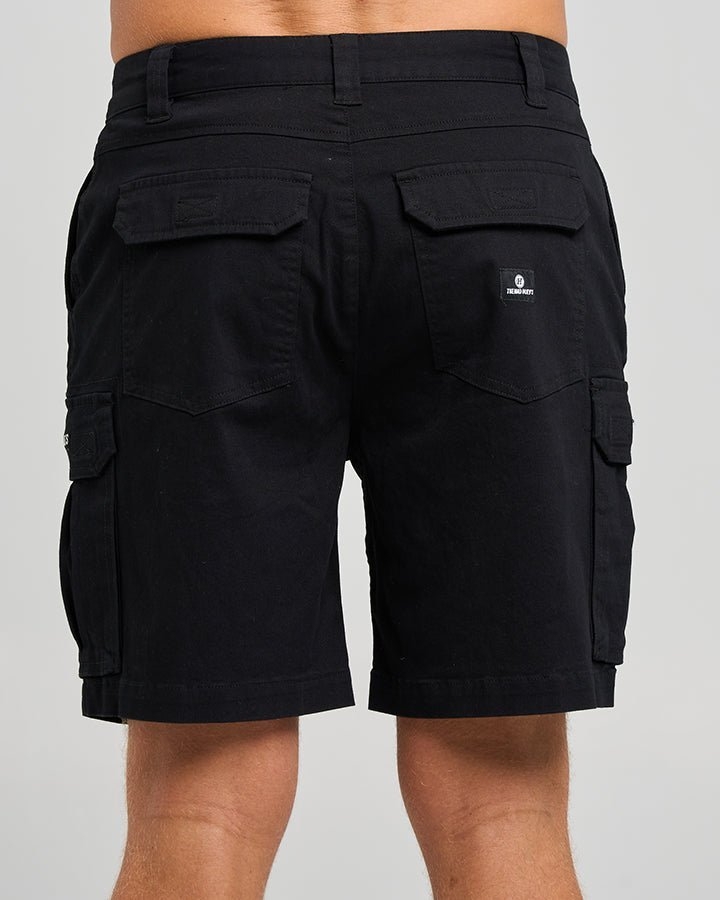 The Mad Hueys Snagged Mens Cargo Shorts
