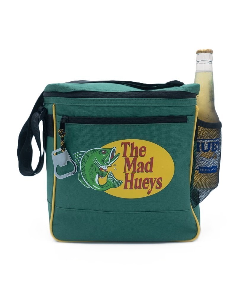 The Mad Hueys Pro Hueys Cooler Bag 16 Can Pine Green
