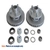 Trailparts 235mm Cast Iron Disc Brake Vented 1750kg Hub Kit 5 x 4 1/2in