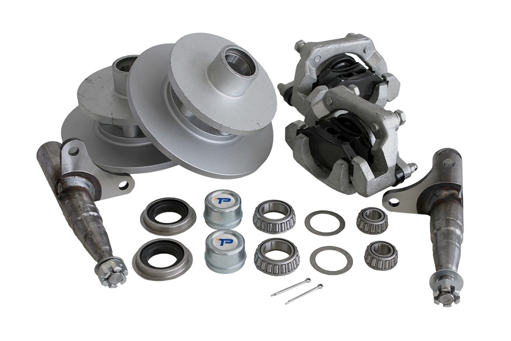 Trailparts 225mm HSS Strike Cast Hydraulic Disc Brake 1500kg Blank Economy