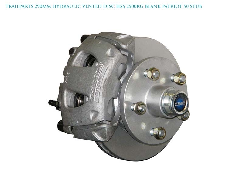 Trailparts Vented Patriot Disc Braked Hub Stub Sets