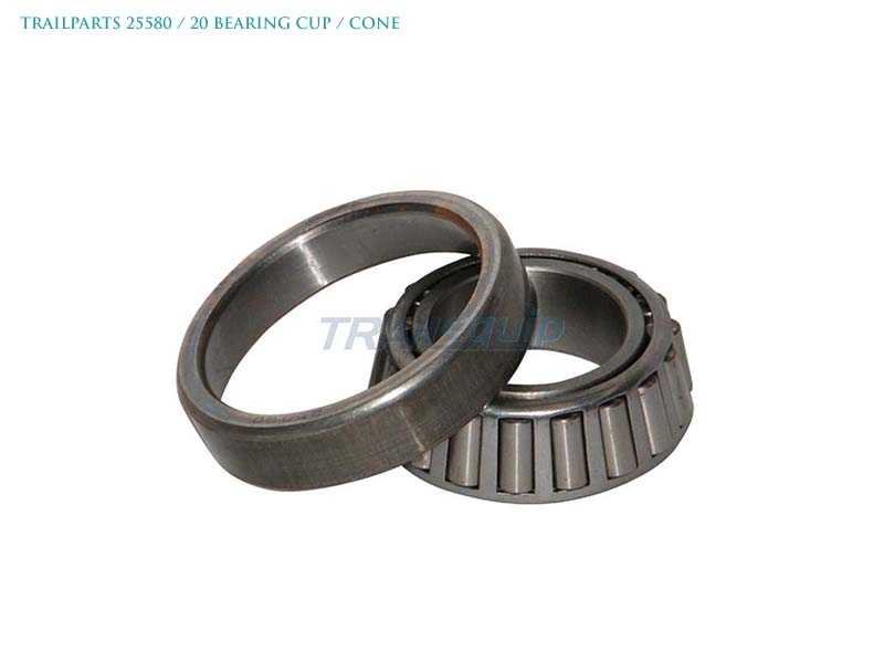 Trailparts Trailer Wheel Bearing For 2500kg Hub 25580 Qty 1