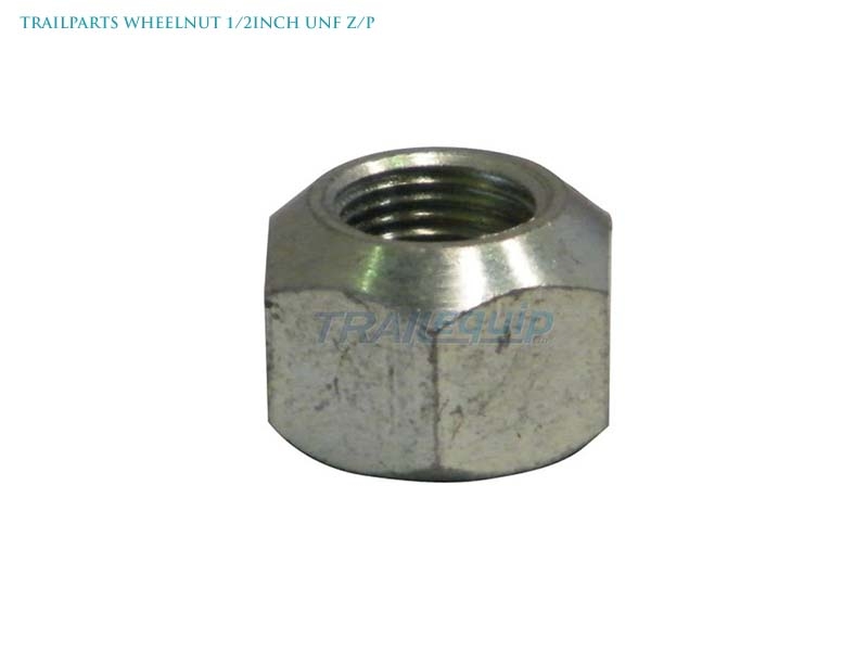 Trailparts Wheel Nut 1/2inch UNF Z/P
