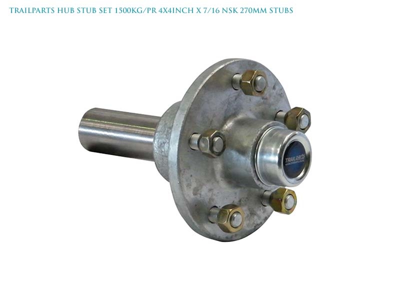 Trailparts Standard Non-Braked Hub Stub Sets