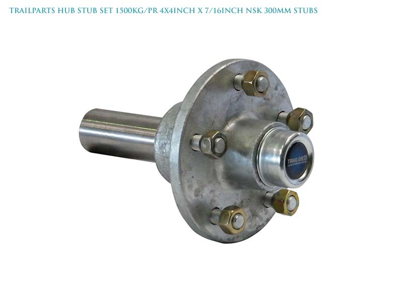Trailparts Standard Non-Braked Hub Stub Sets