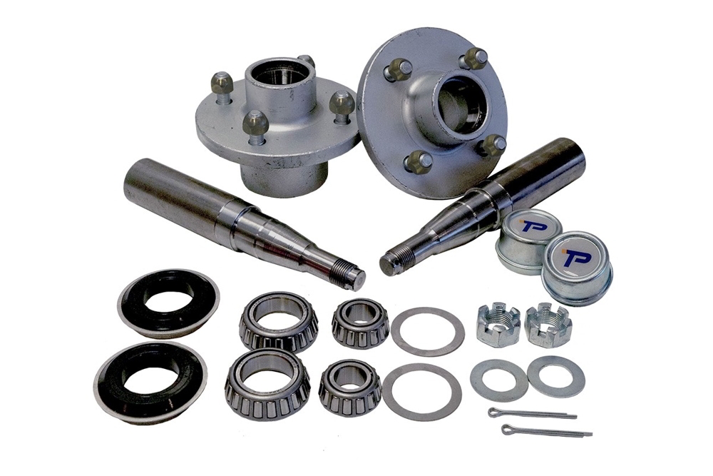 Trailparts 1500kg Hub Stub Set 4 x 4in