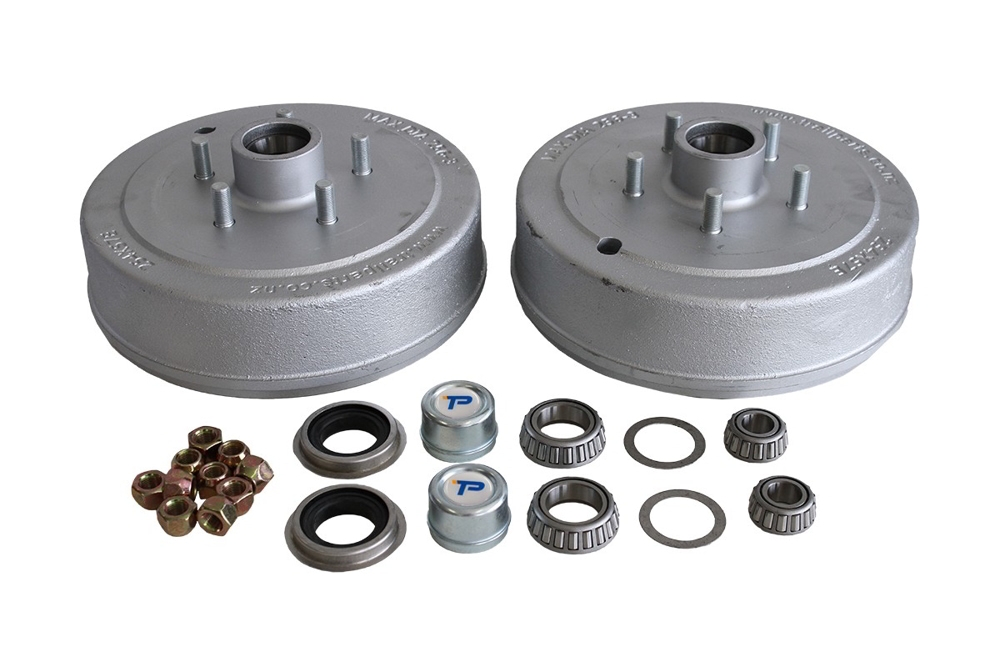 Trailparts 10in Drum Brake Hub Kit 1500kg 5 x 4 1/2in