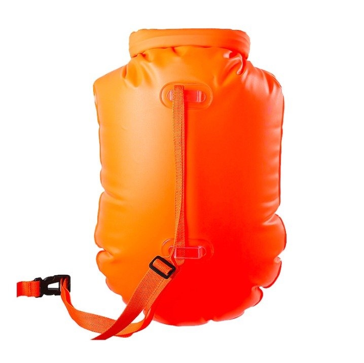 PVC Inflatable Swim Buoy Tow Float Orange 18L