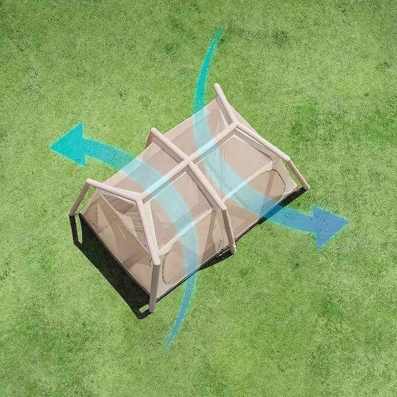 Naturehike Ridge Village 8.5 4 Person Inflatable Air Tent - Ex demo - Broken stitching