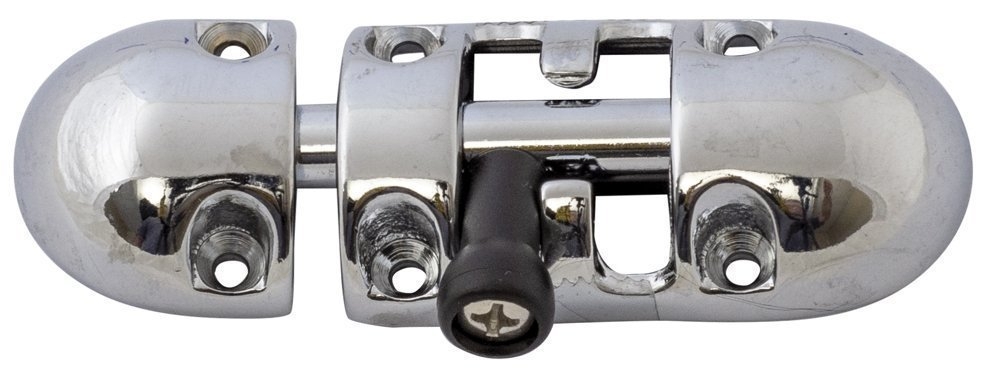 Hatch Slide Bolt Chromed Brass 86x30mm