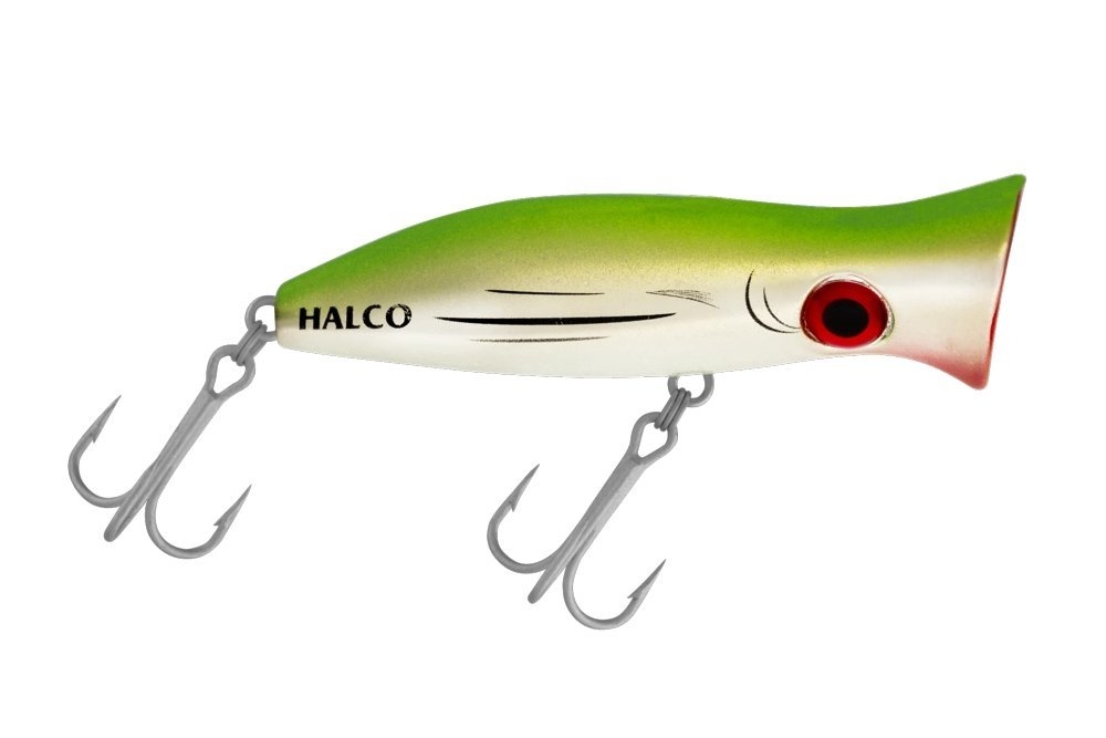 Halco Roosta Popper 80mm Liquid Lime