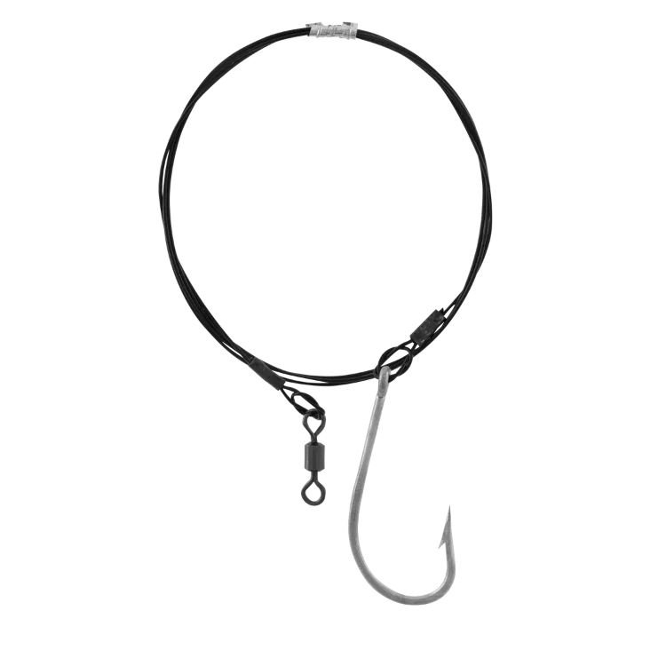 Halco Wire Shark Trace with Mustad Hook 7/0 100lb