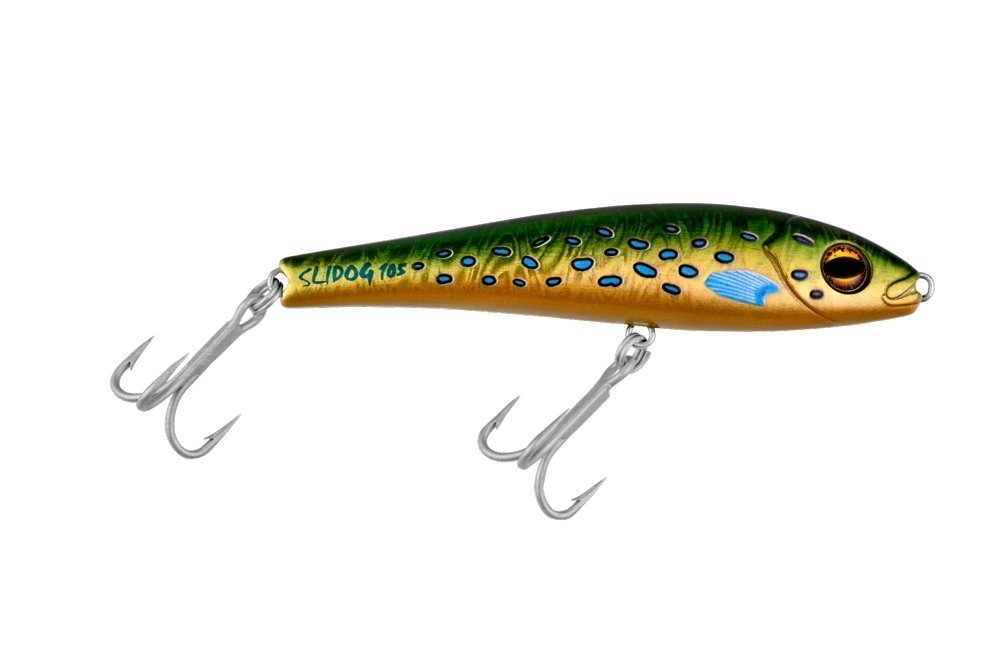Halco Slidog 105 Stickbait 105mm 28g Trout Envy
