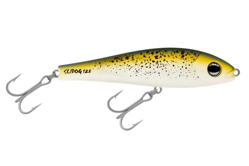 Halco Slidog 125 Stickbait 125mm 52g Mustard Grunter