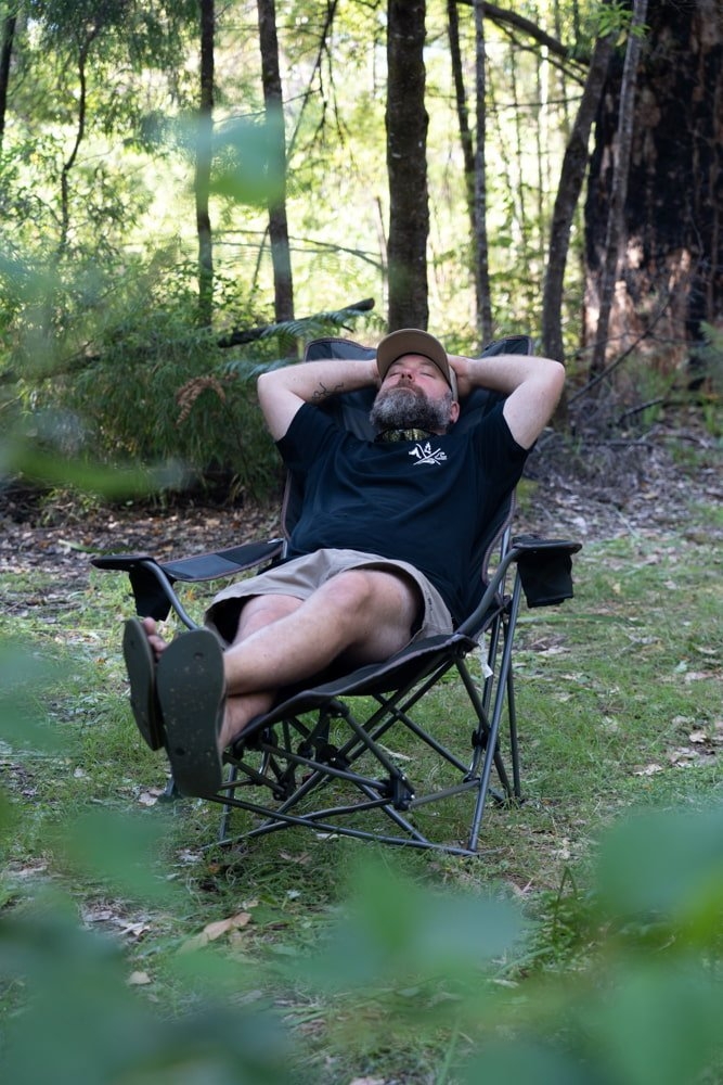 Wildtrak Hamelin Recliner Folding Camping Chair