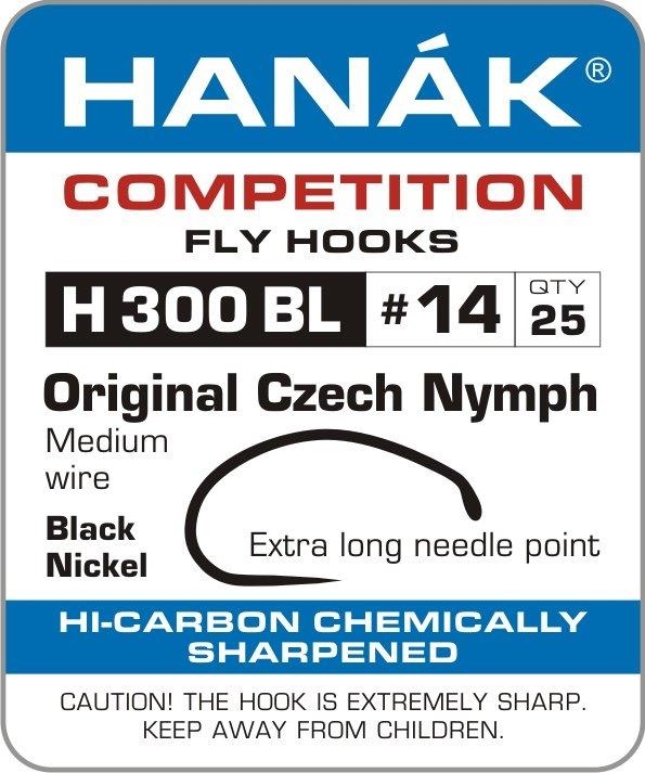 HANAK Competition H300BL Barbless Hooks