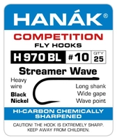 HANAK Competition H970BL Barbless Hooks #6 Qty 25 Thumbnail HANAK Competition H970BL Barbless Hooks #6 Qty 25