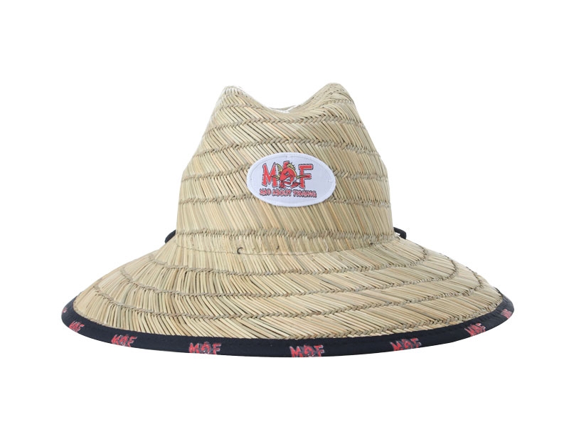 Mad About Fishing Straw Hat Medium