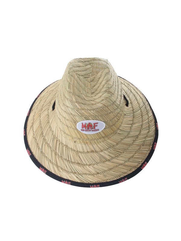Mad About Fishing Straw Hat Medium
