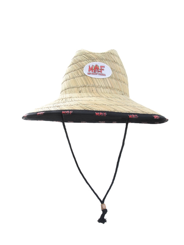 Mad About Fishing Straw Hat Medium