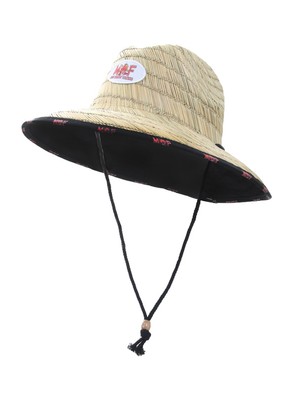 Mad About Fishing Straw Hat Medium