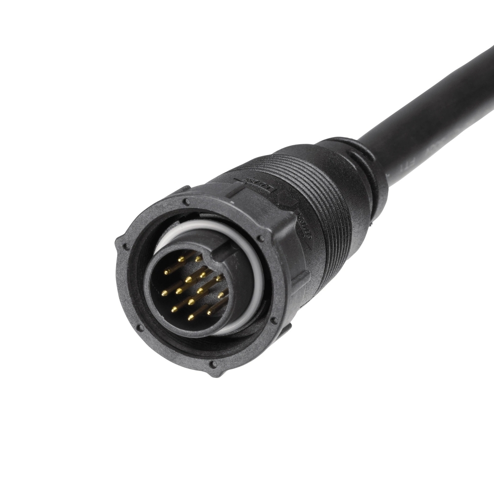 Humminbird SSTH 14 HW MSI+ Stainless Steel Mega Thru-Hull Transducer 14-Pin