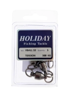 Holiday Ball Bearing Swivel with Solid Ring 300kg Qty 5 Thumbnail Holiday Ball Bearing Swivel with Solid Ring 300kg Qty 5